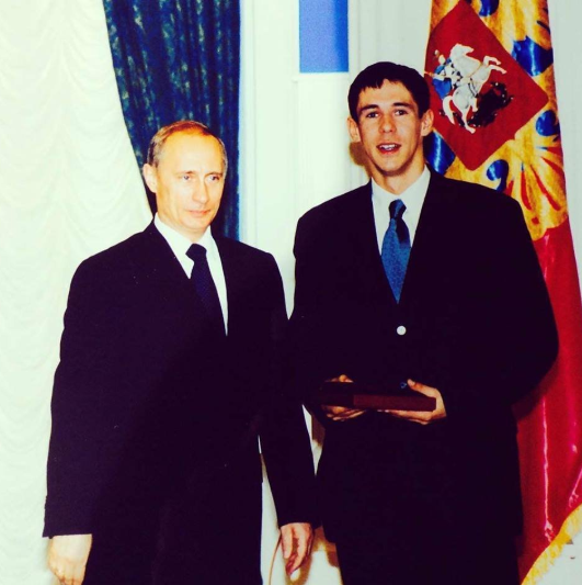 Алексей Панин и Владимир Путин
