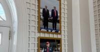 У вестибюлі Білого дому з'явилася спільна фотографія Трампа і Путіна