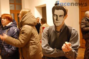 «Мертвый Малевич» на открытии художественной выставки в Киеве (фото, видео)