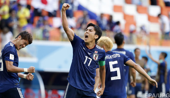 Япония дожала Колумбию во втором тайме