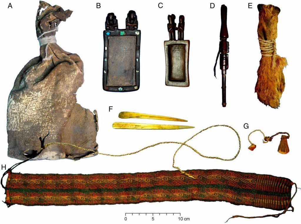 Ученые исследовали сумку из пещеры древнего шамана