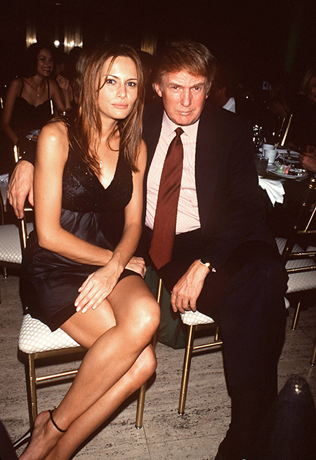 Мелания и Дональд Трамп, 1999 год