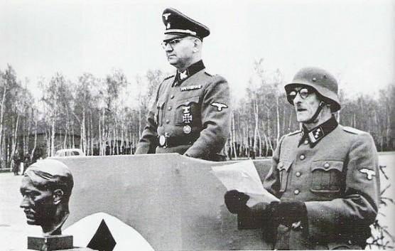 Архивное фото Палиива в нацистской форме