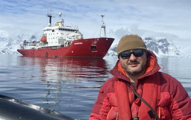 Полярник Олександр Полудень (фото: instagram.com_sashapoluden)