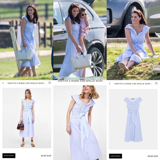 Платье Zara на Кейт Миддлтон