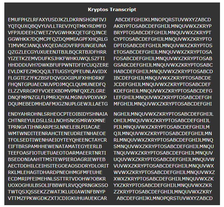 Код Криптоса