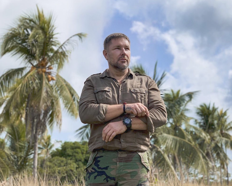 Константин Стогний в лесах Амазонки