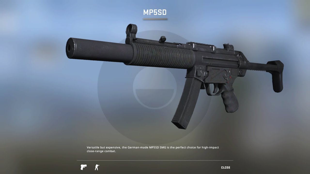 Пистолет-пулемет MP5 