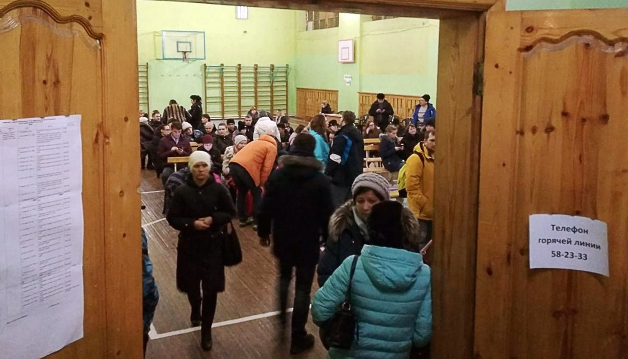 Родственники людей, находившихся в «Зимней вишне» во время пожара