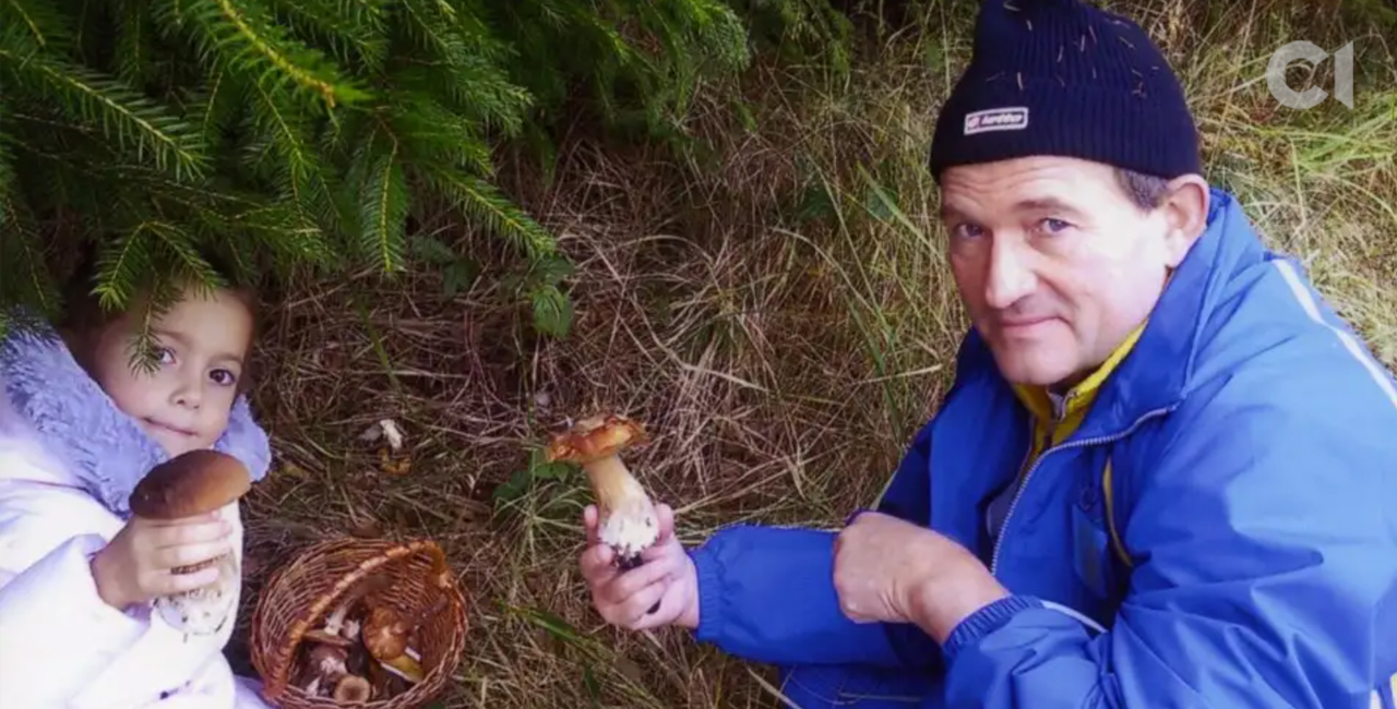 Віктор Медведчук з донькою у 2000-х / Джерело: соцмережі Оксани Марченко