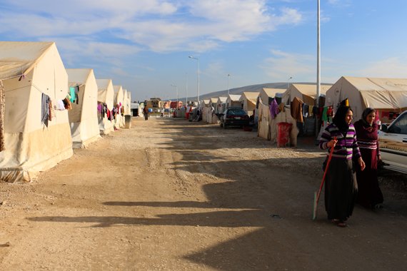 Лагерь беженцев Шариа под Дохуком, Северный Ирак Фото из личного архива профессора Кизилхана