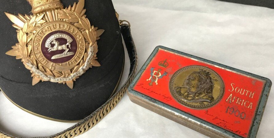 В шлеме британского офицера нашли 121-летний шоколад