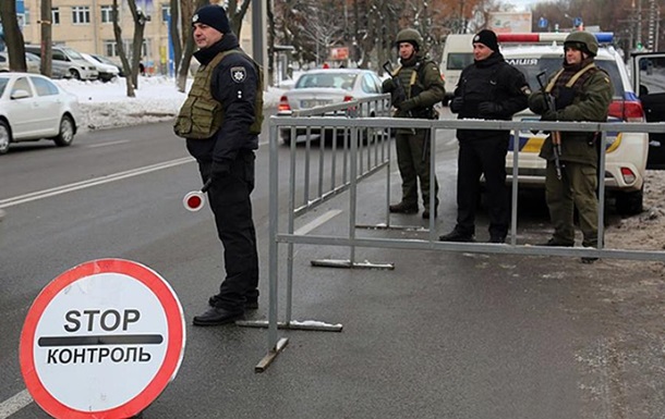 Мобильный блокпост в Виннице