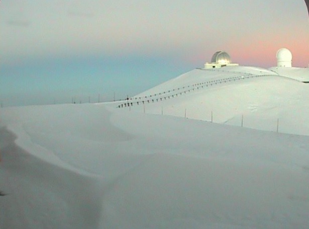 Снегопад на Гавайях