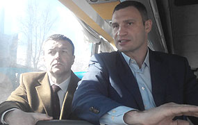 Александр Густелев и Виталий Кличко