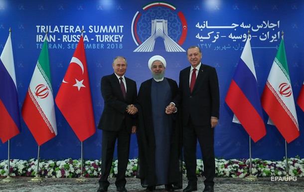 Путин, Эрдоган и Роухани собрались обсудить решение конфликта в Сирии