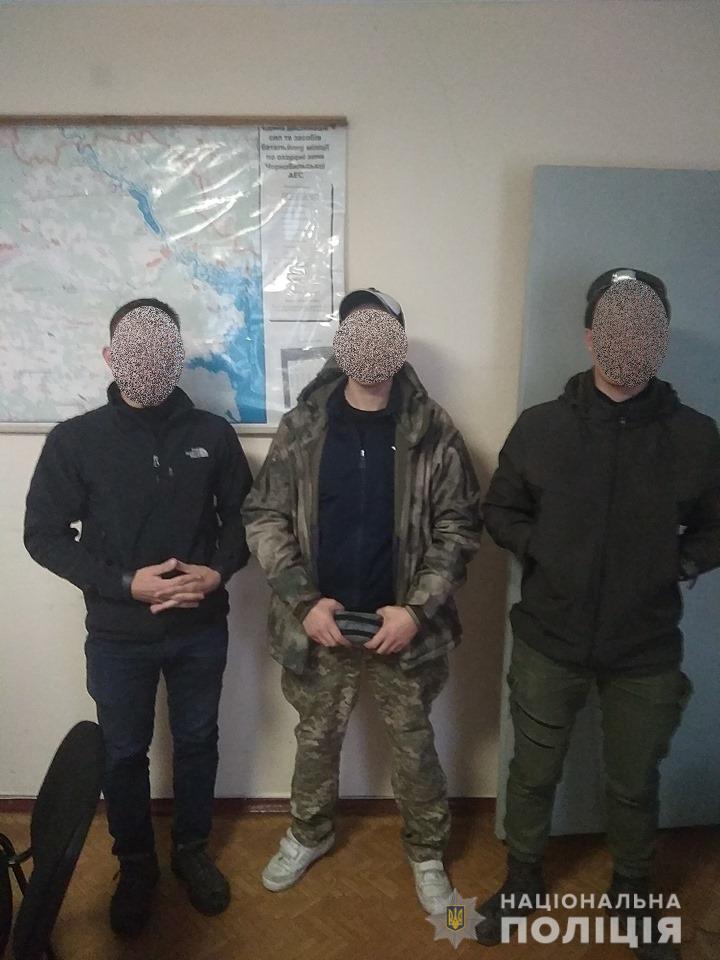 Вблизи отселенного города Припять было обнаружено семь сталкеров