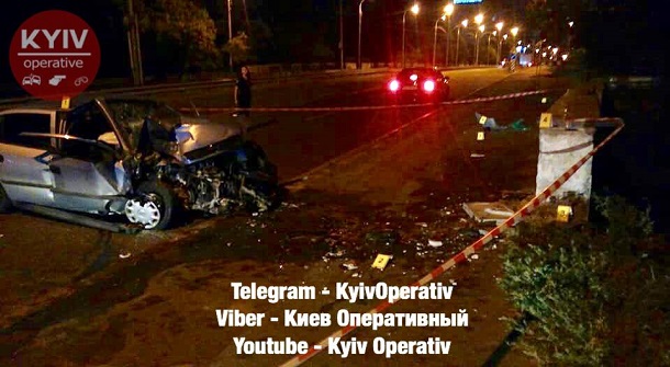 Фото с места аварии