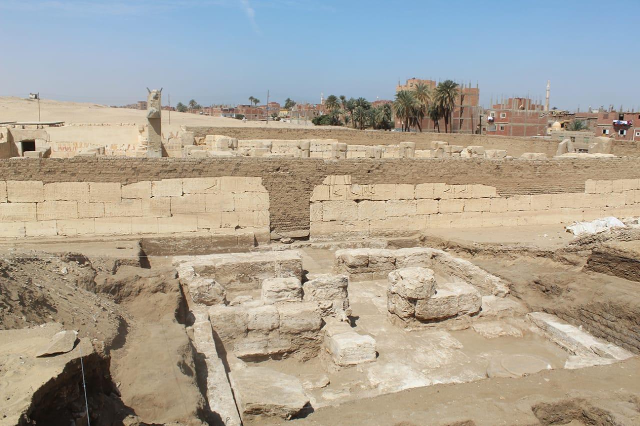 Неизвестный королевский зал в храме Рамзеса II