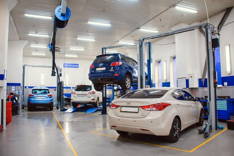 диагностика машины на СТО