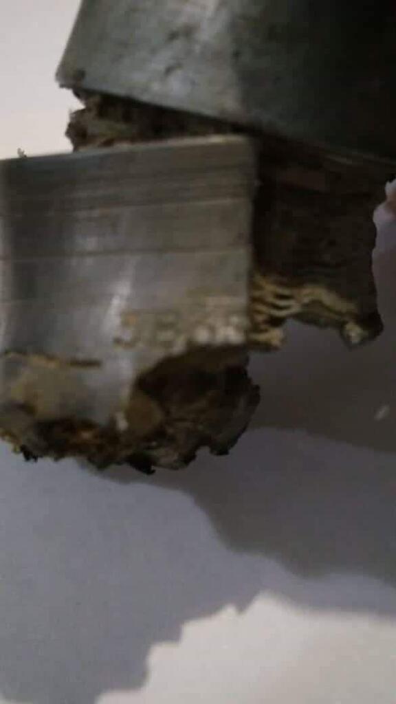 Детонатор от снаряда с маркировкой 3В35, который нашли на позиции ВСУ