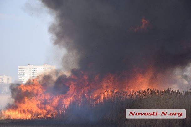 Пожар в Николаеве