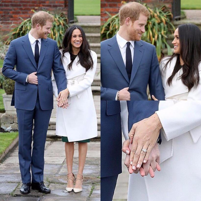 Меган Маркл и принц Гарри, помолвка