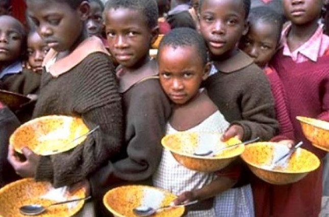 В 2017 году число голодающих достигло 821 миллиона