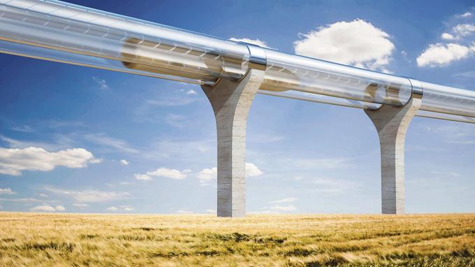 Во Франции создадут 3-километровый трек Hyperloop