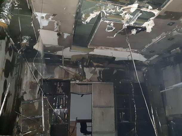 В Одессе произошел пожар на территории завода