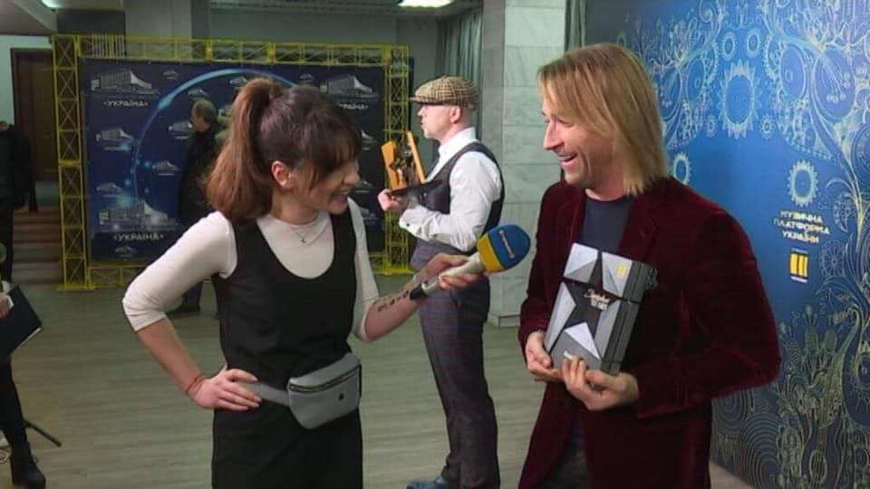 Олег Винник получил награду Вожак года