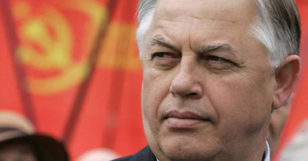 Петр Симоненко идет в президенты