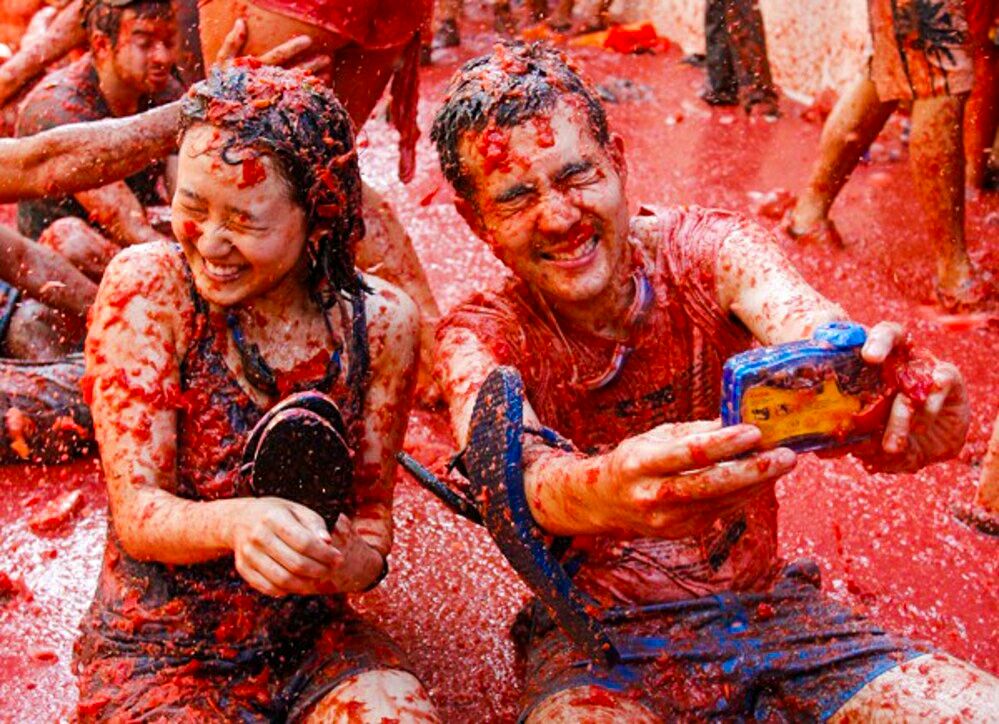 La Tomatina: битва помідорами