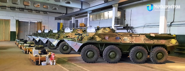 ВСУ получили партию восстановленных БТР-80