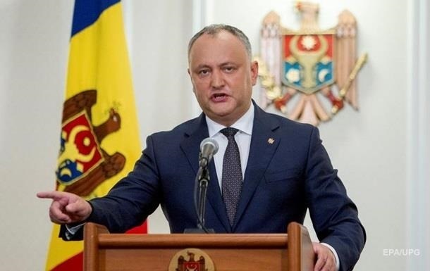 Президент Молдовы Игорь Додон попал в ДТП