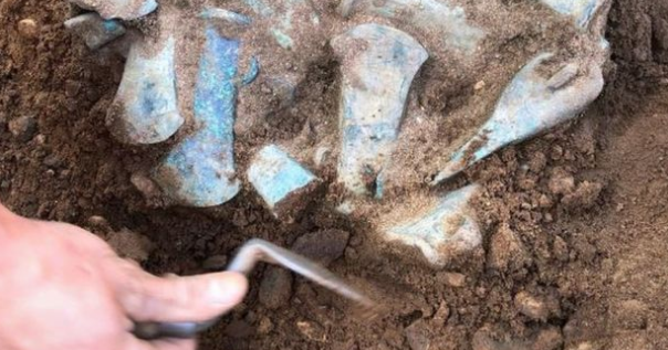 В Лондоне обнаружили клад