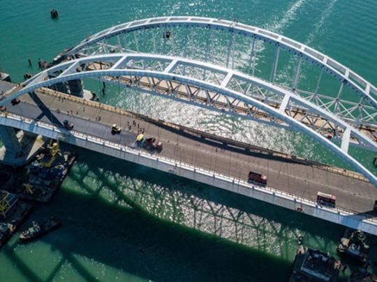 Крымский мост все еще не готов к полноценному функционированию