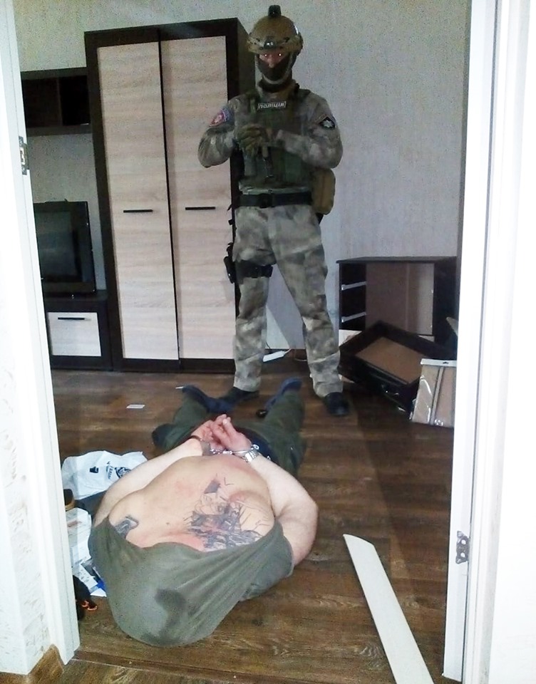 задержали главаря банды так называемого Белого братства Яна Яцишина. 