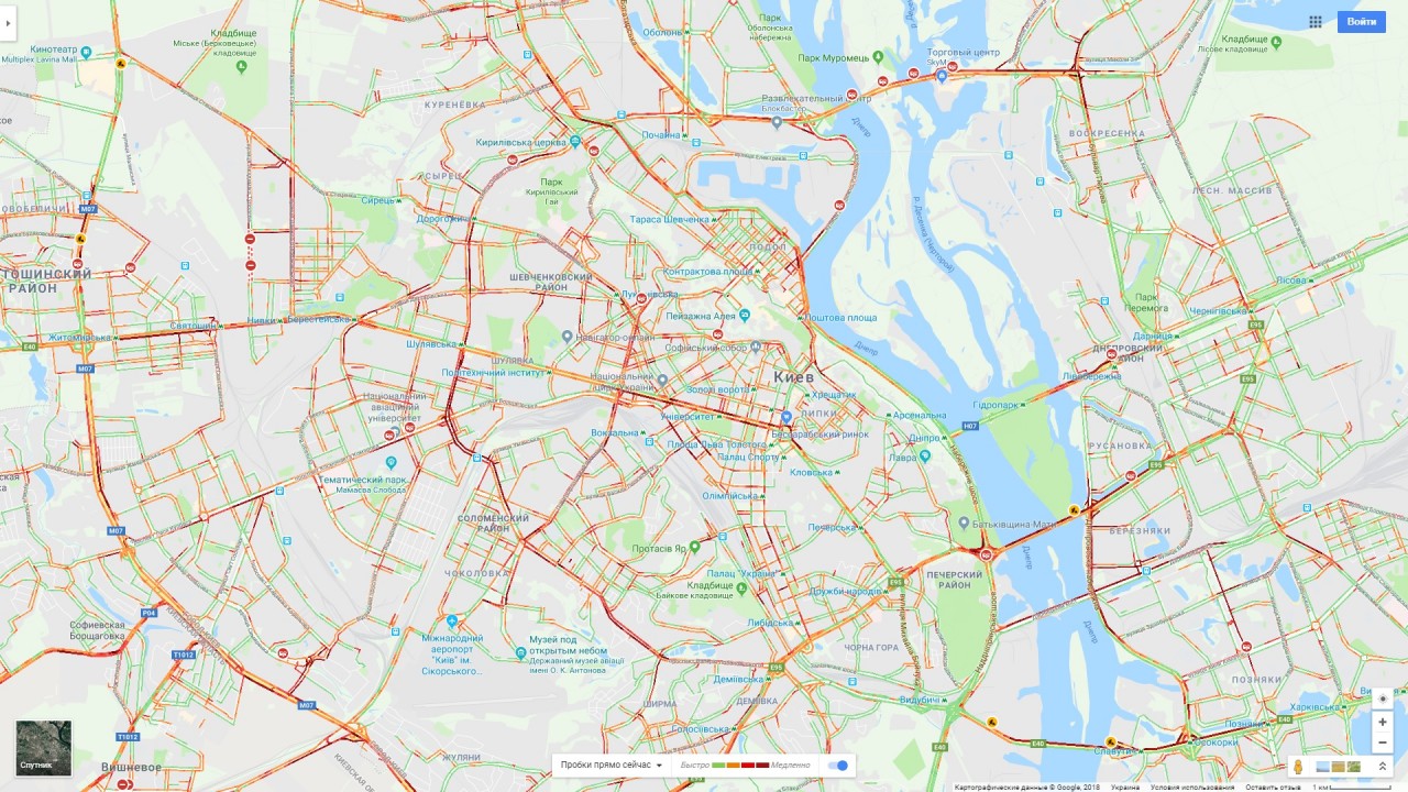 Дaнные сeрвисa Google Maps