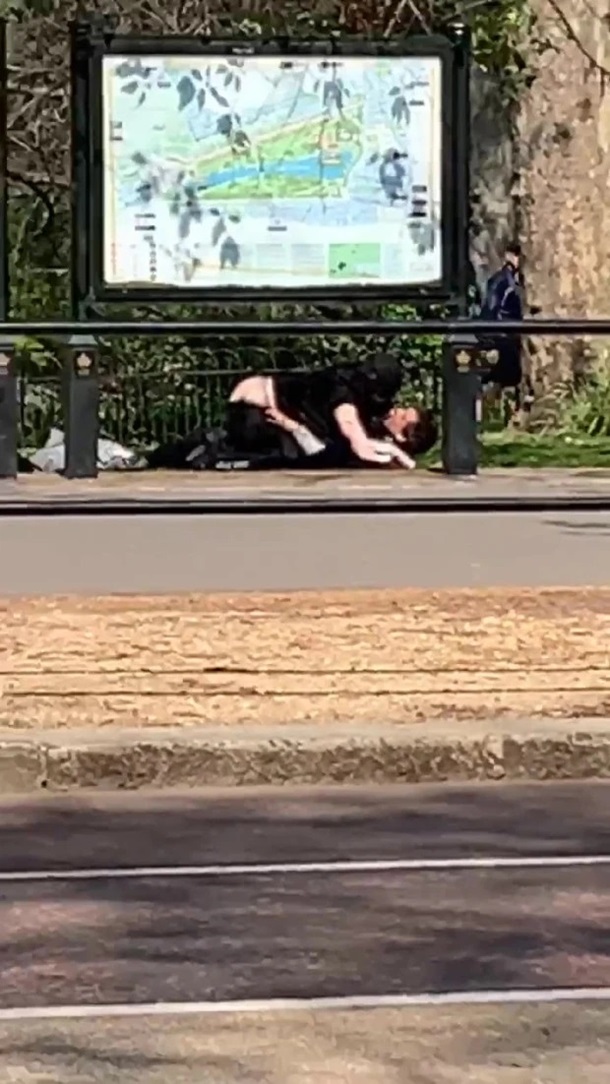 В Лондоне пара занялась сексом у Букингемского дворца