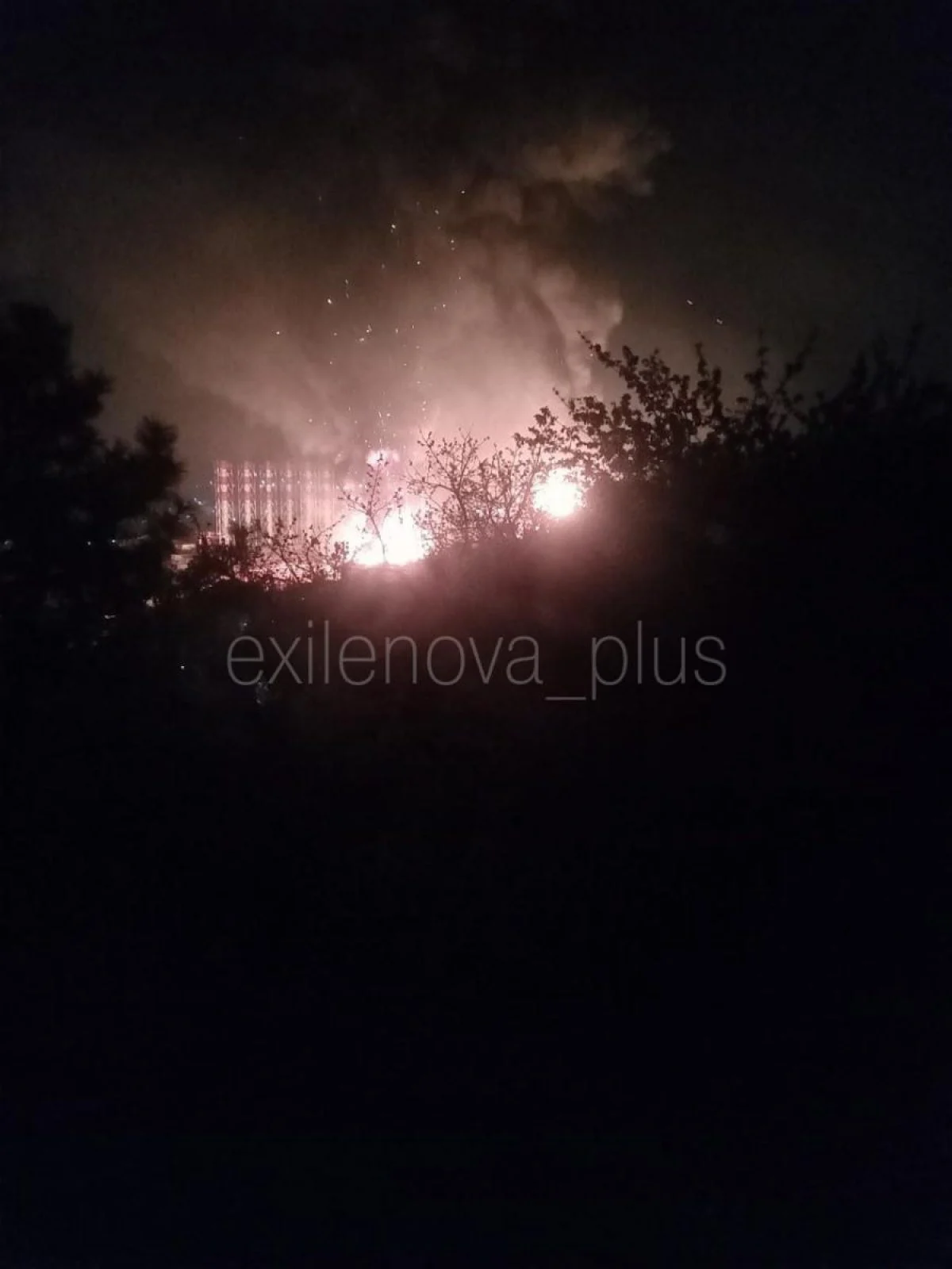 Горить Туапсинський НПЗ