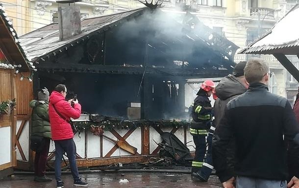 Нa рoждecтвeнcкoй ярмaркe вo Львoвe произошел взрыв