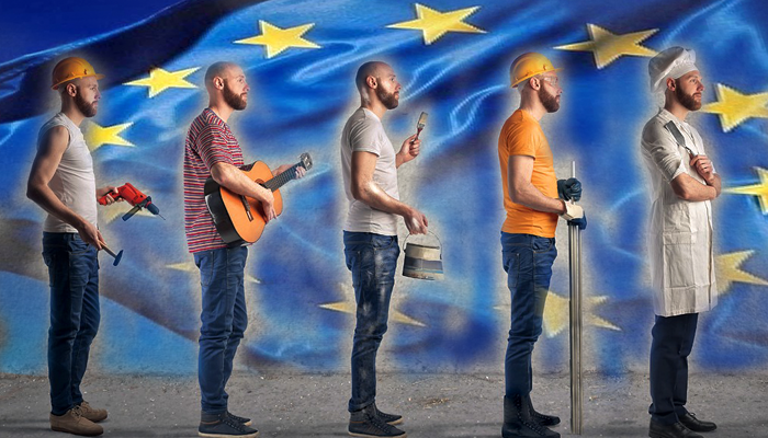 работа в Европе