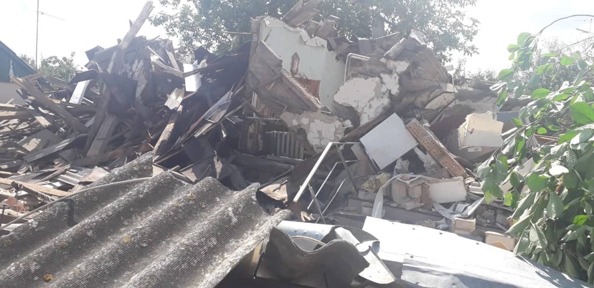 Под Киевом взрыв разрушил частный дом