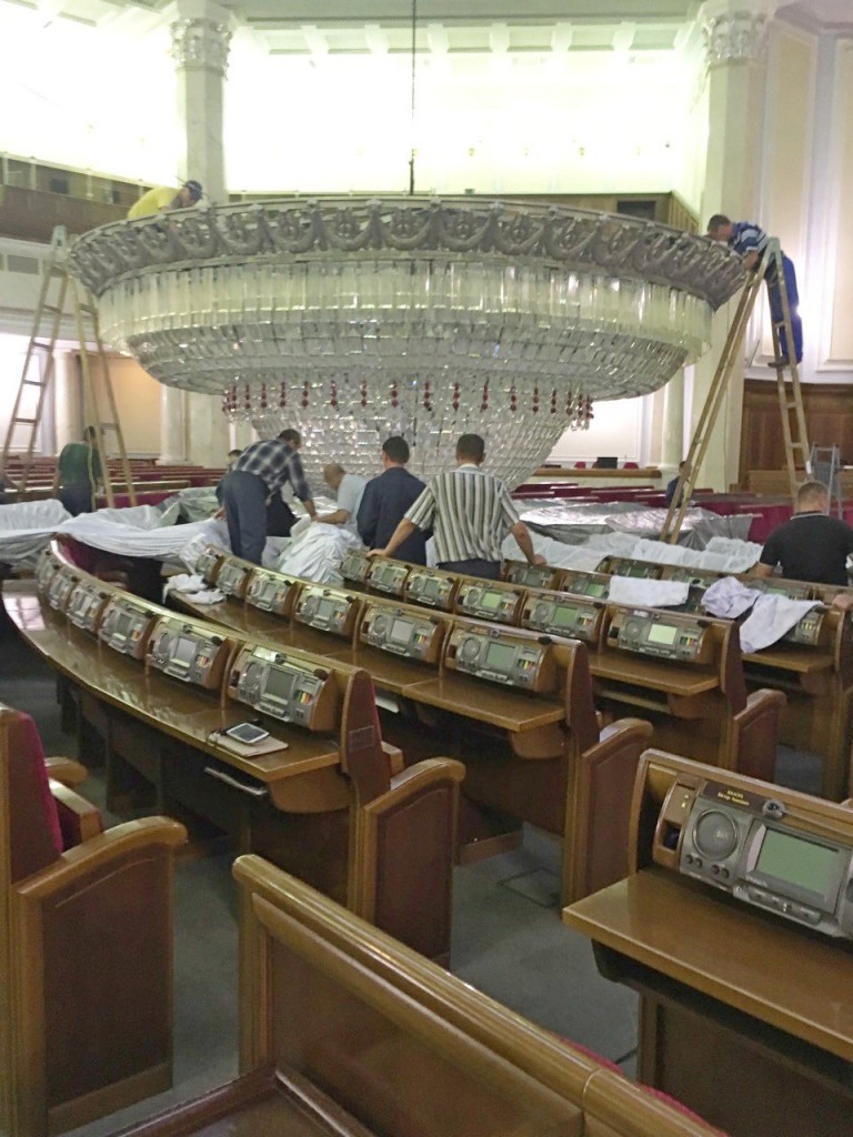 Ремонт люстры ВР