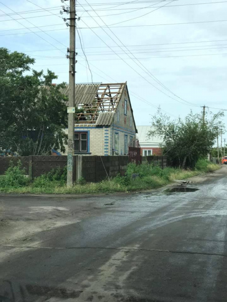 Ураган разнес в щепки село под Херсоном