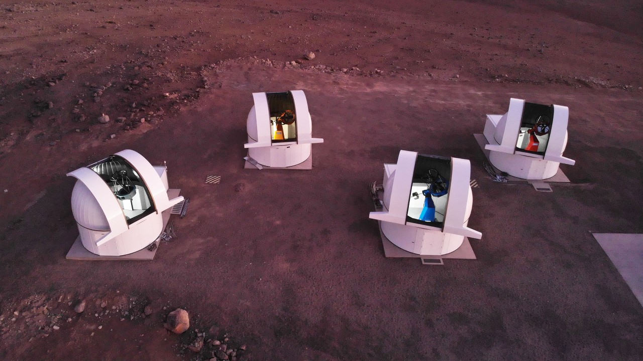 Южный SPECULOOS готов к работе. Credit: SPECULOOS Team