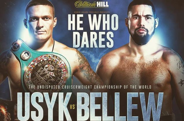Бой же между Александром Усиком и Тони Белью состоится в субботу, 10 ноября