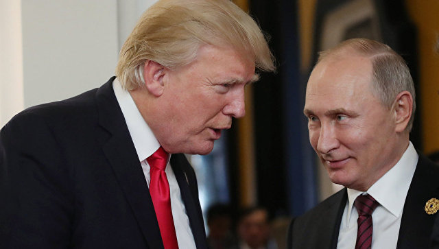 Дональд Трамп и Владимир Путин