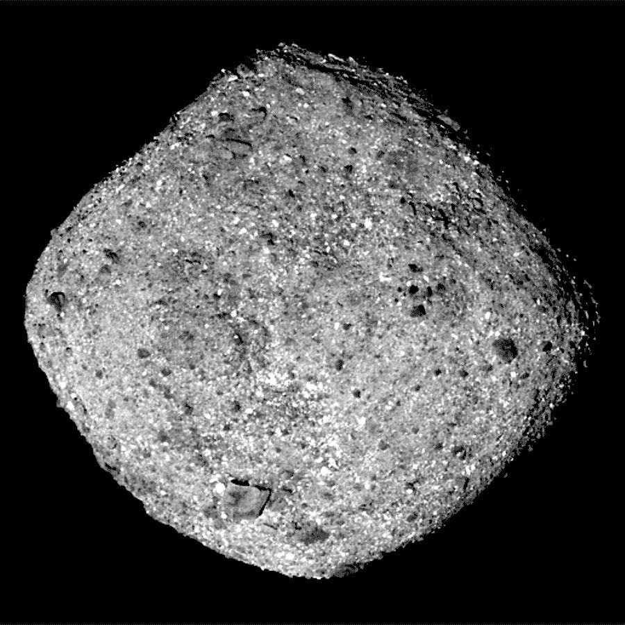 Bennu (101955) Credit: Goddard's Scientific Visualization Studio